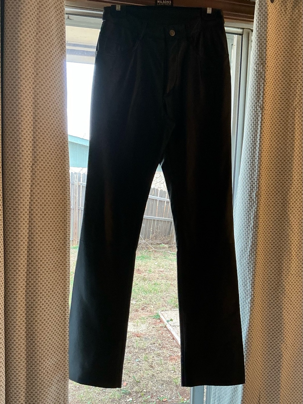 Wilsons Leather women’s leather bootcut pants